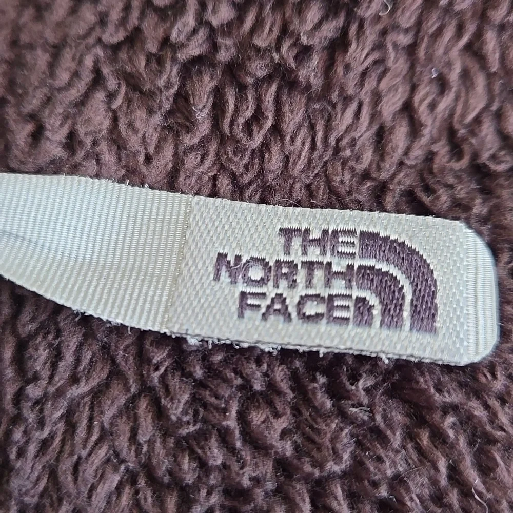 North Face Full Zip Dark Brown Fleece Jacket Women's Medium - Picture 5 of 10